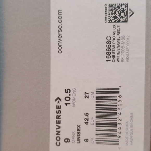 Converse x Alexis Sablone One Star Pro Ox Men's Size / 168658c - Picture 14 of 15